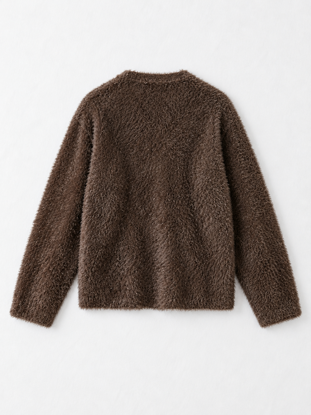Embellished Textured Cardigan · flat-back
