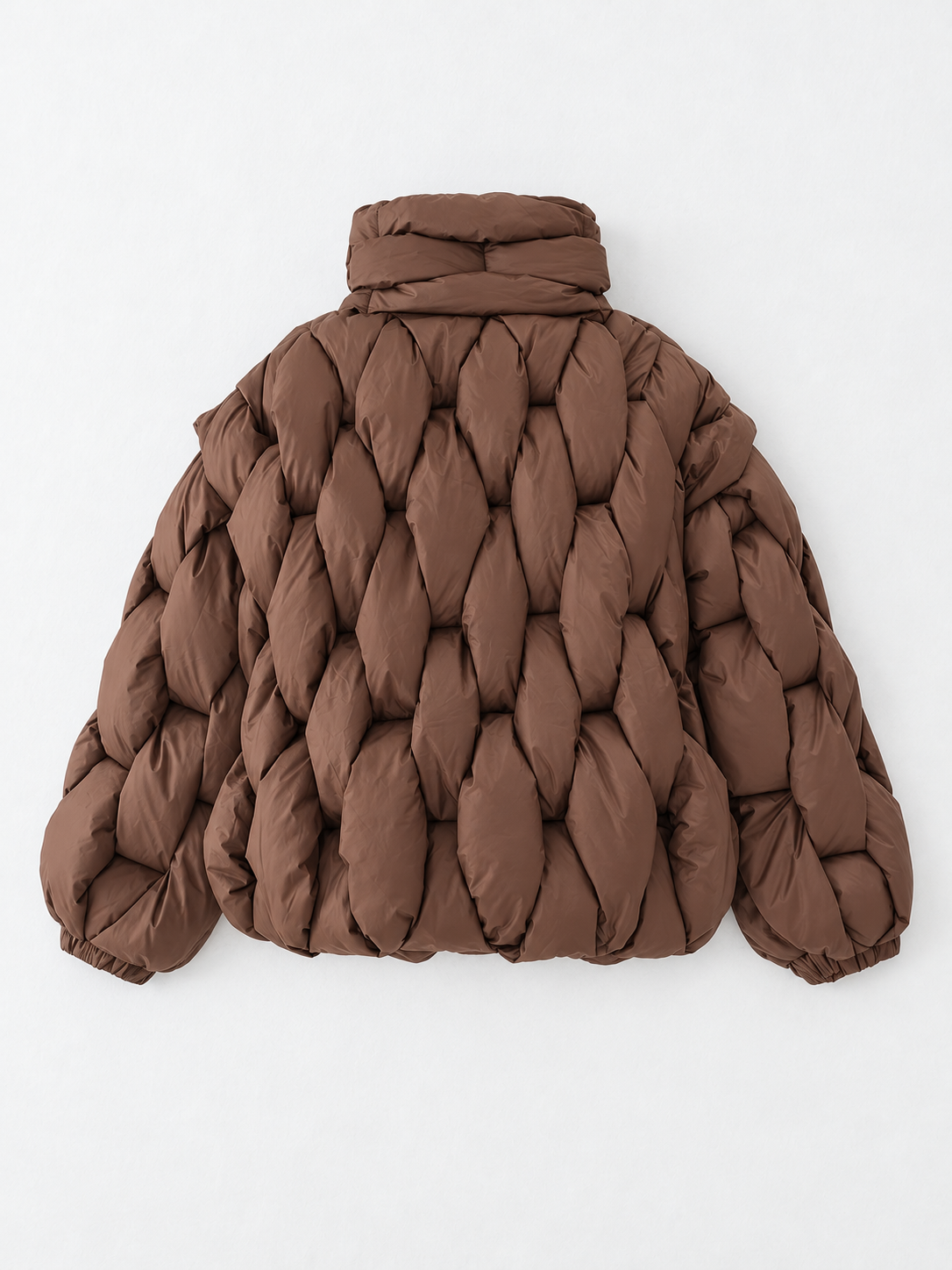 Sculpted-Quilt Padded Jacket · flat-back
