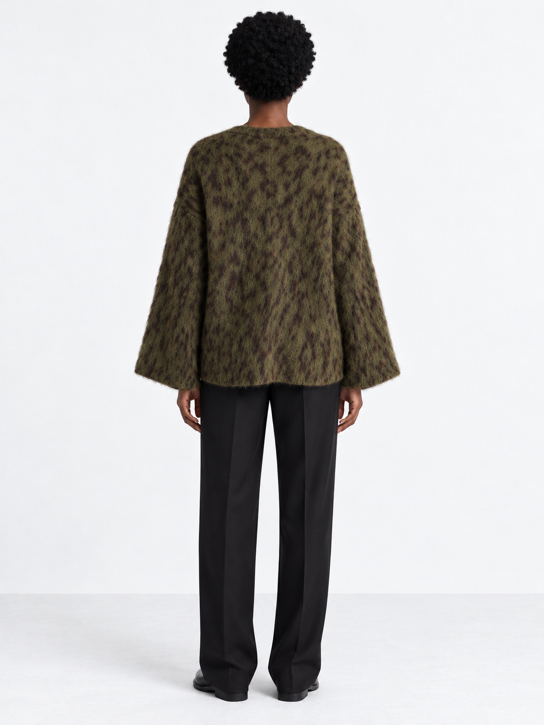 army Green · model-back