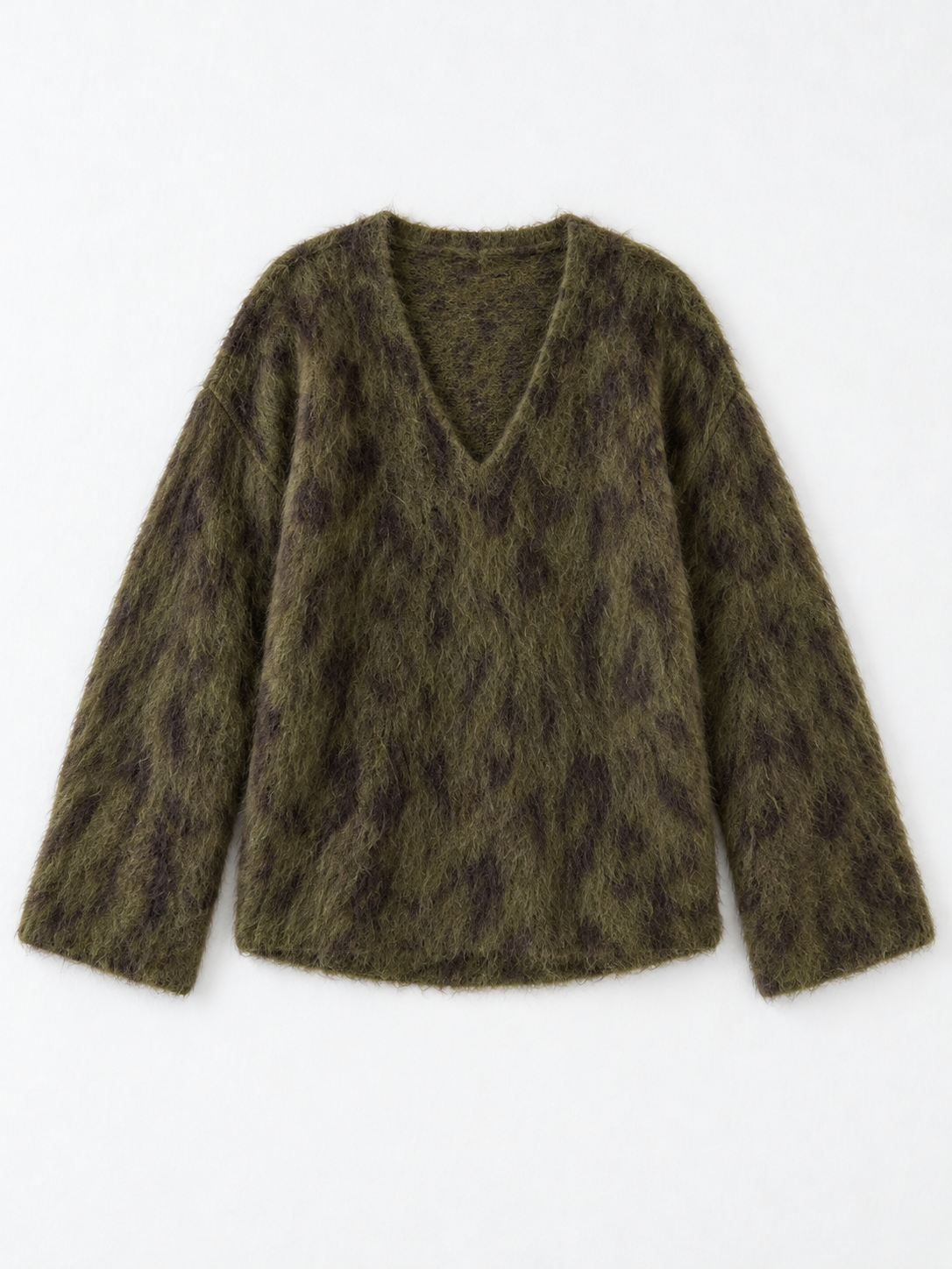 army Green · flat-front