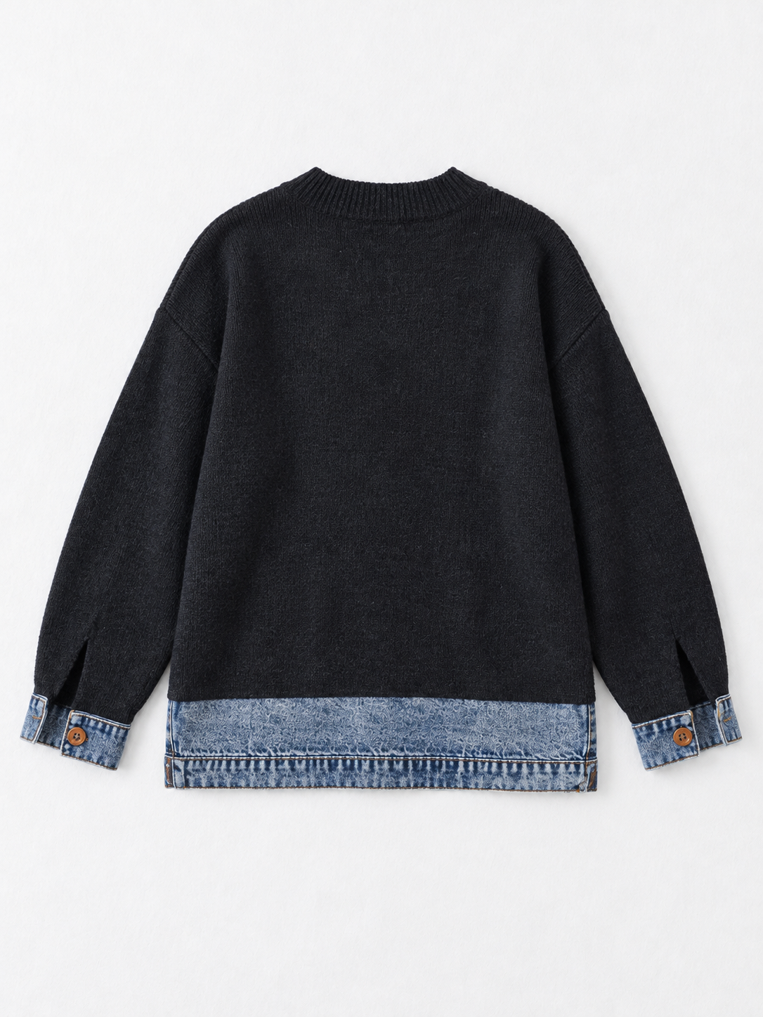 black · flat-back