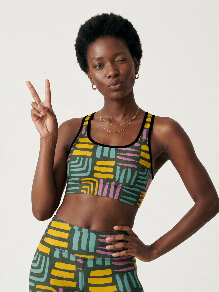 Calla Stroke Brush Bra