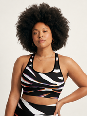 Nettle Stripe Bra