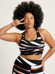 Nettle Stripe Bra