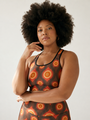 Geneva Moss Racerback Bra