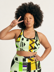 Tarragon Racerback Bra