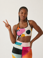Lichen Racerback Bra